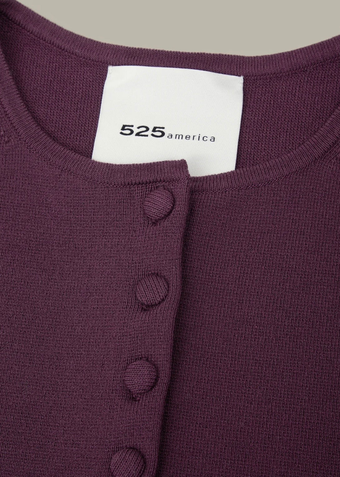 Nicolette Button Front Vest - Italian Plum