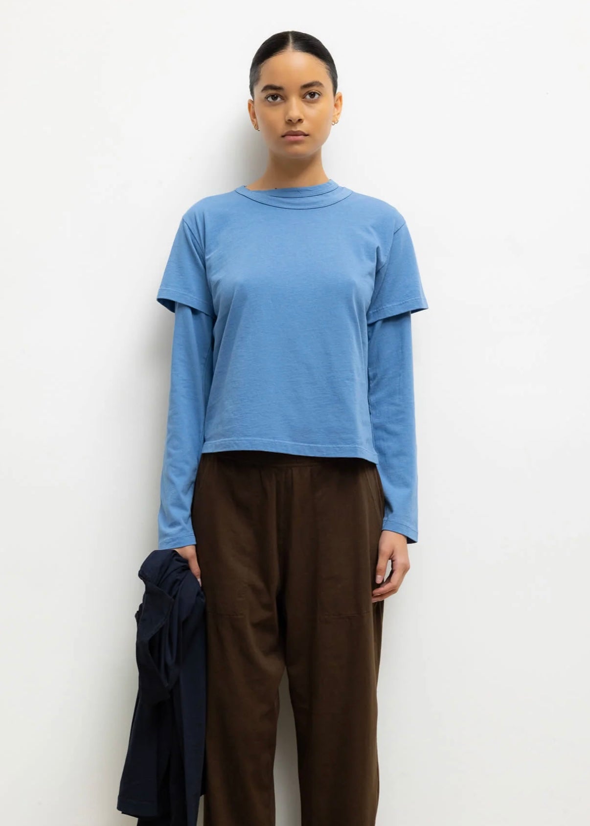 The Margo Tee Shirt - Azure