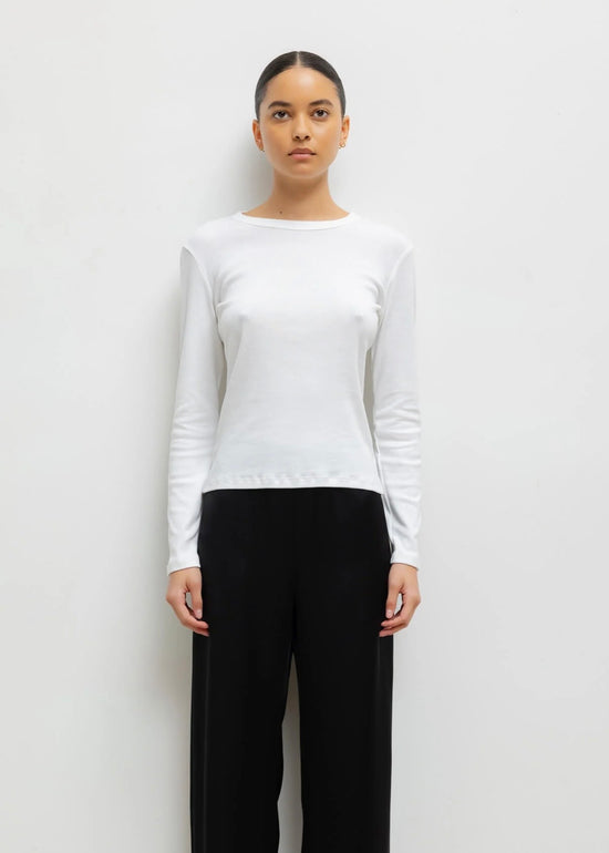 Nando Slim Fit Long Sleeve - White