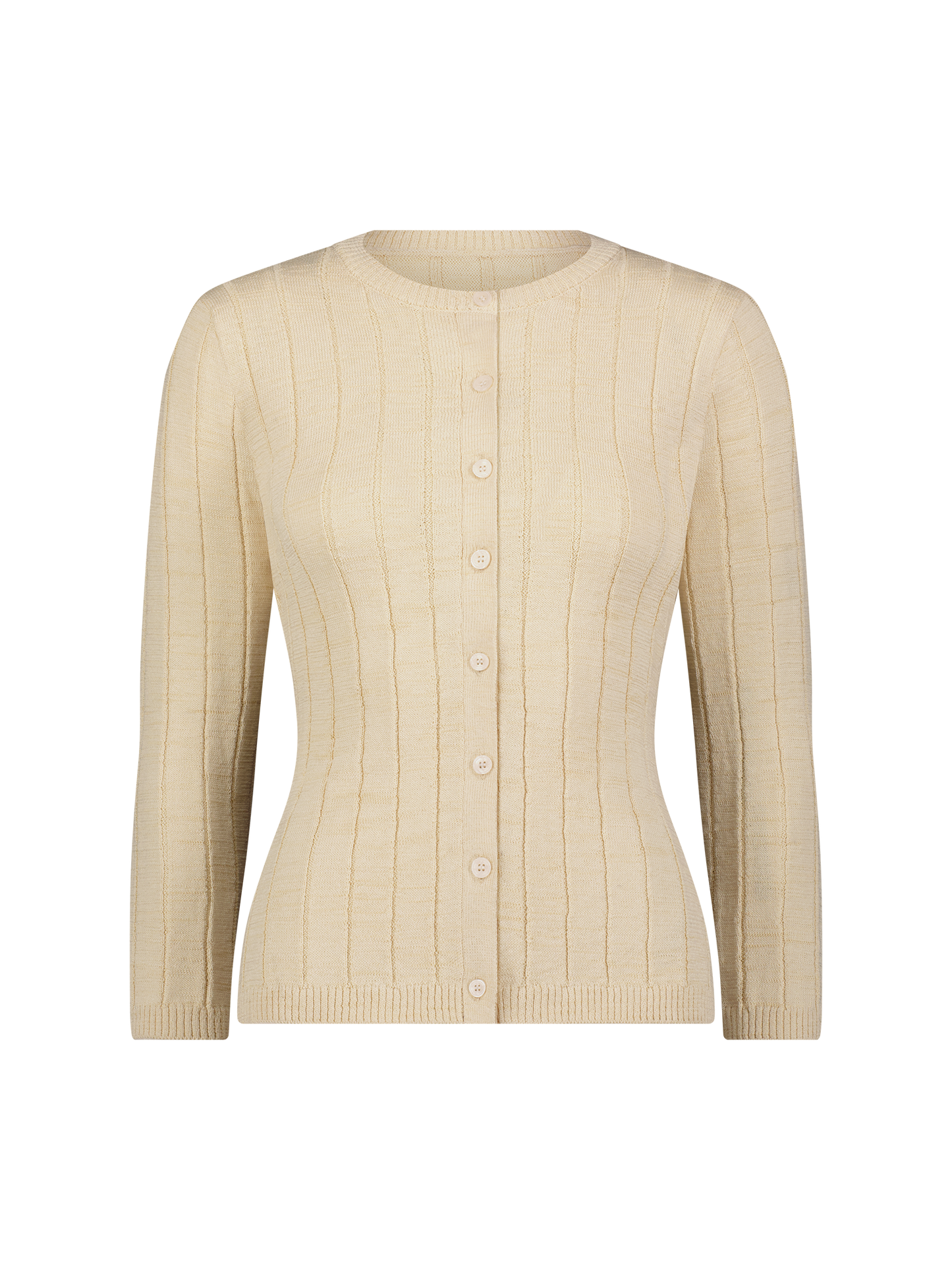 Long Sleeve Rib Cardigan