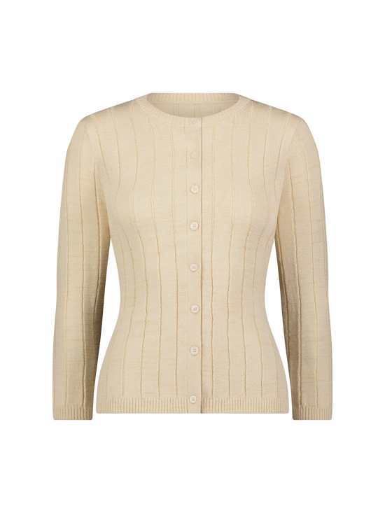 Long Sleeve Rib Cardigan
