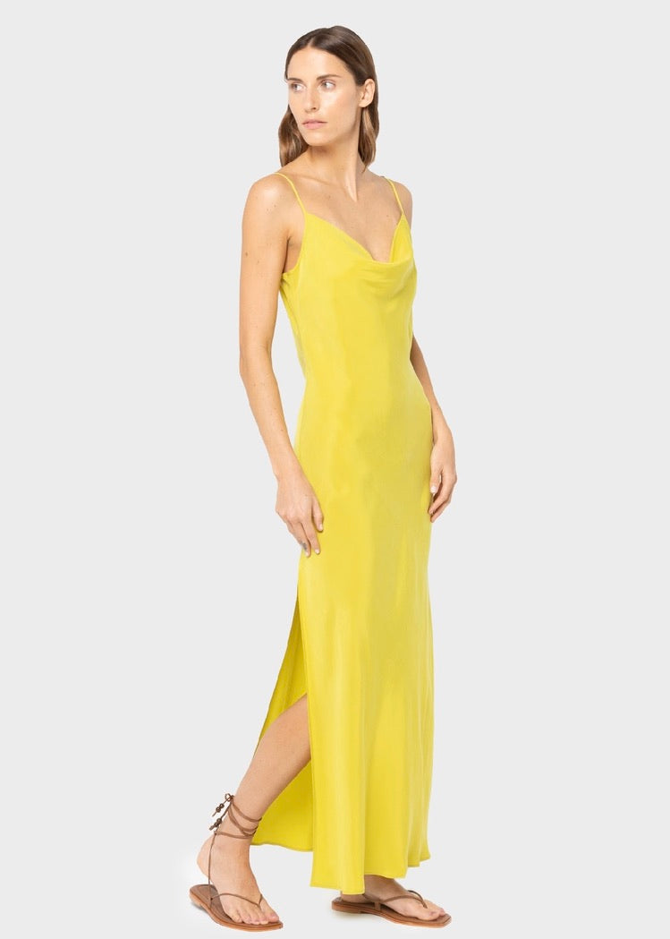 Lola Slip Dress - Citron