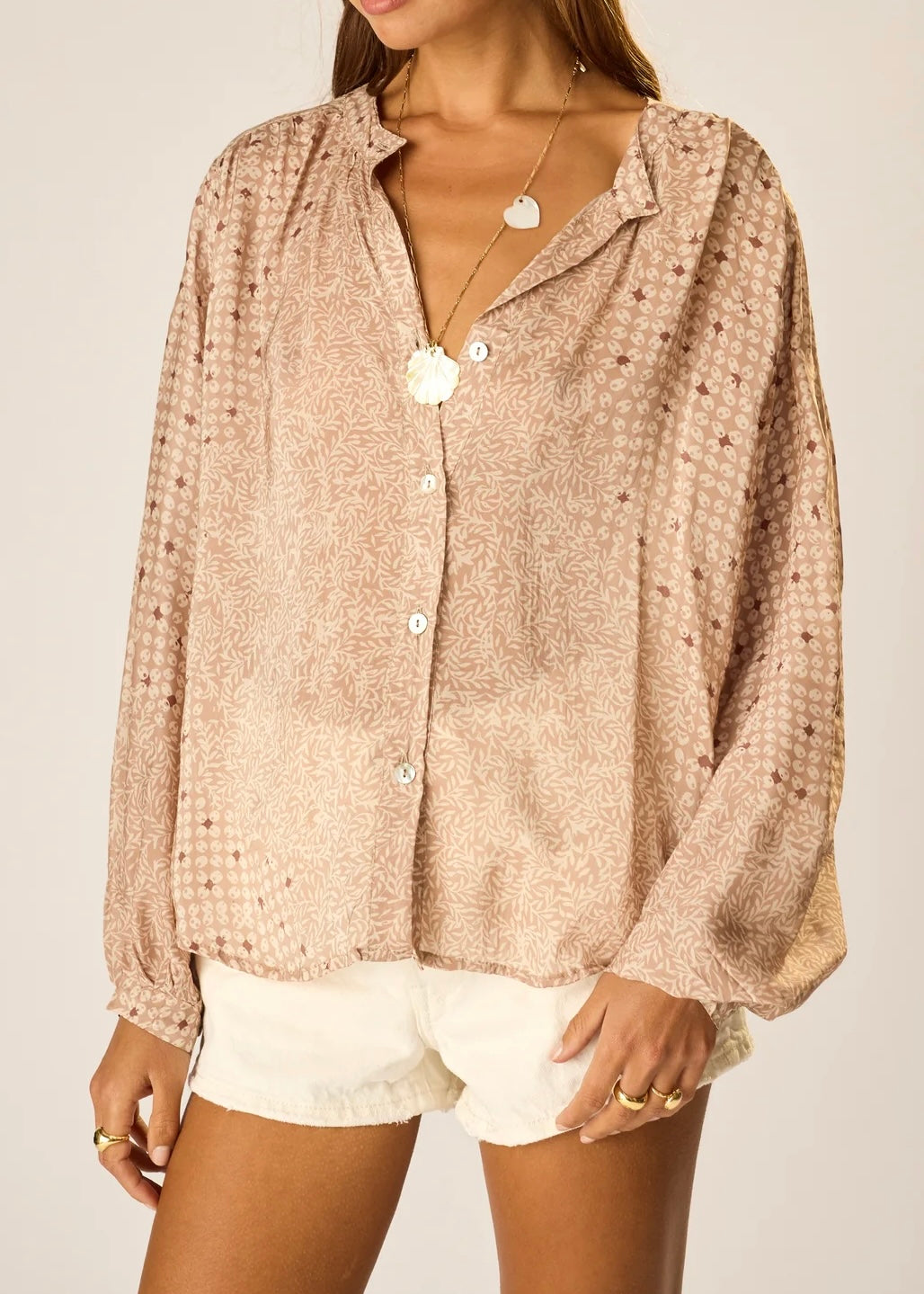 Tolan Shirt - Delphi Sand
