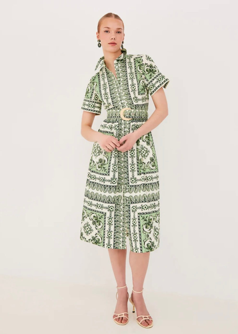 Malena Dress - Hudson Scarf