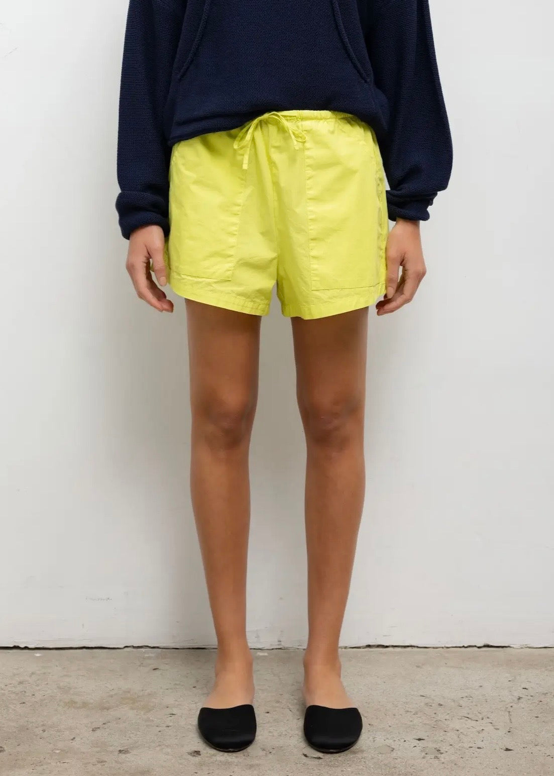 Kyoto Pocket Short - Chartreuse