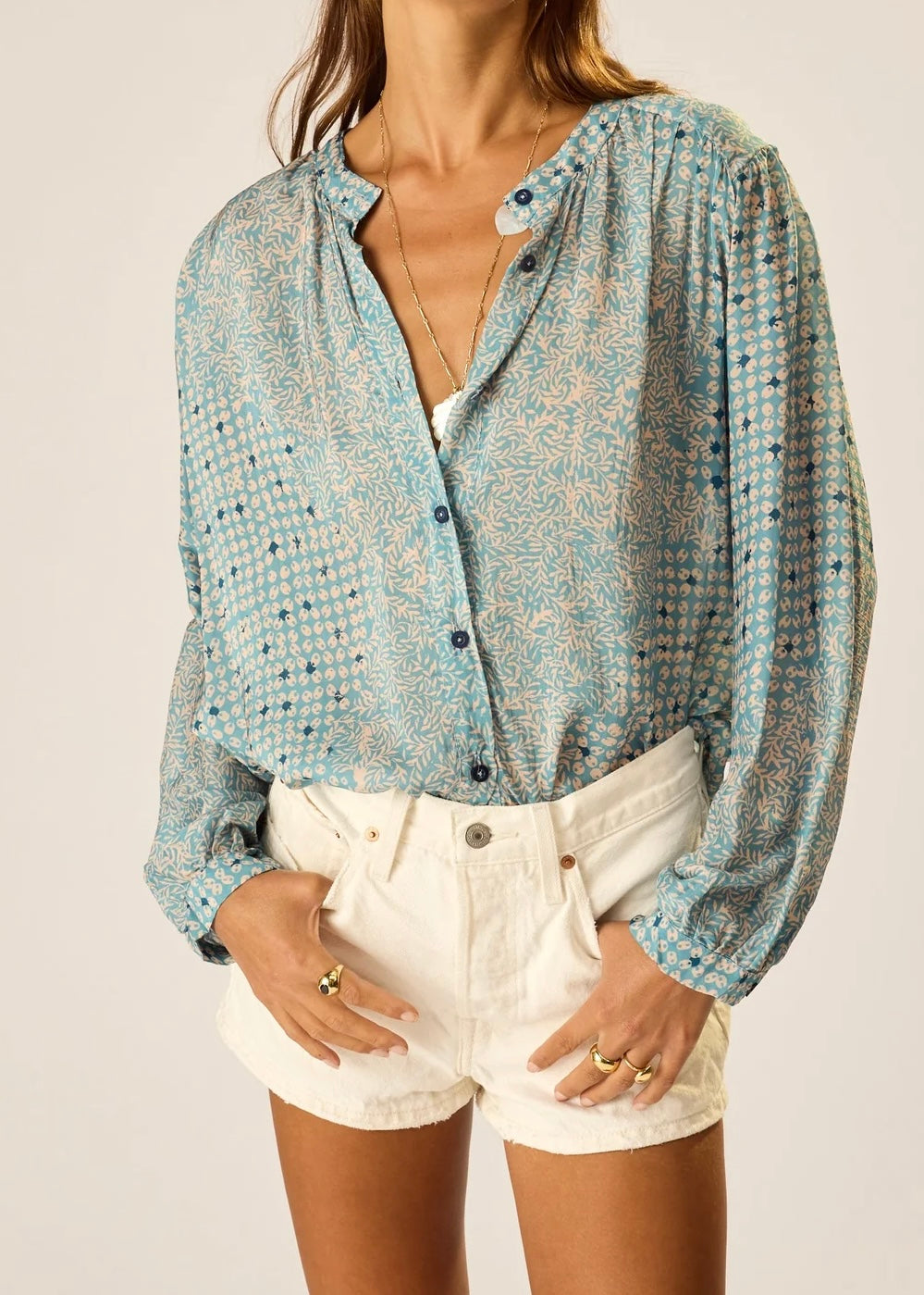 Tolan Shirt - Delphi Sky