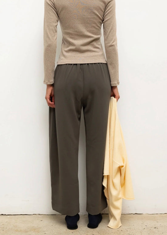 Arielle Barrel Pant - Olive