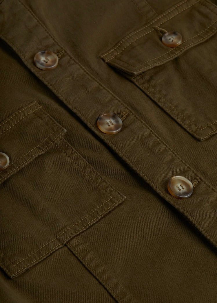 Eudice Utility Jacket - Khaki