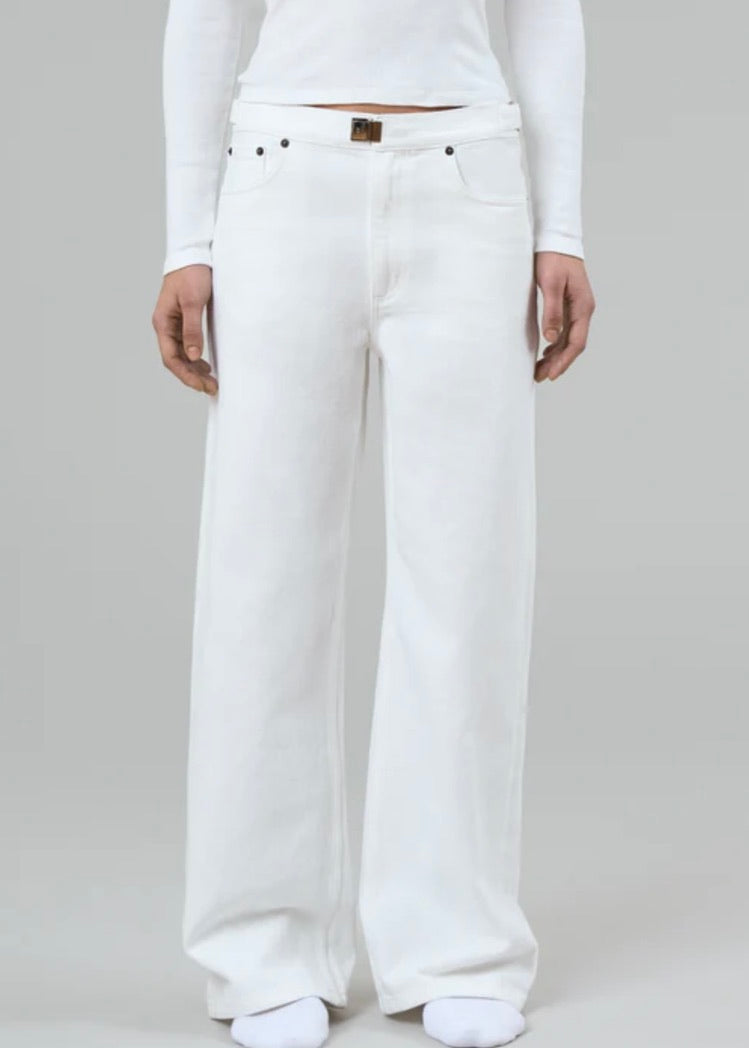 Buckle Jean - Milk