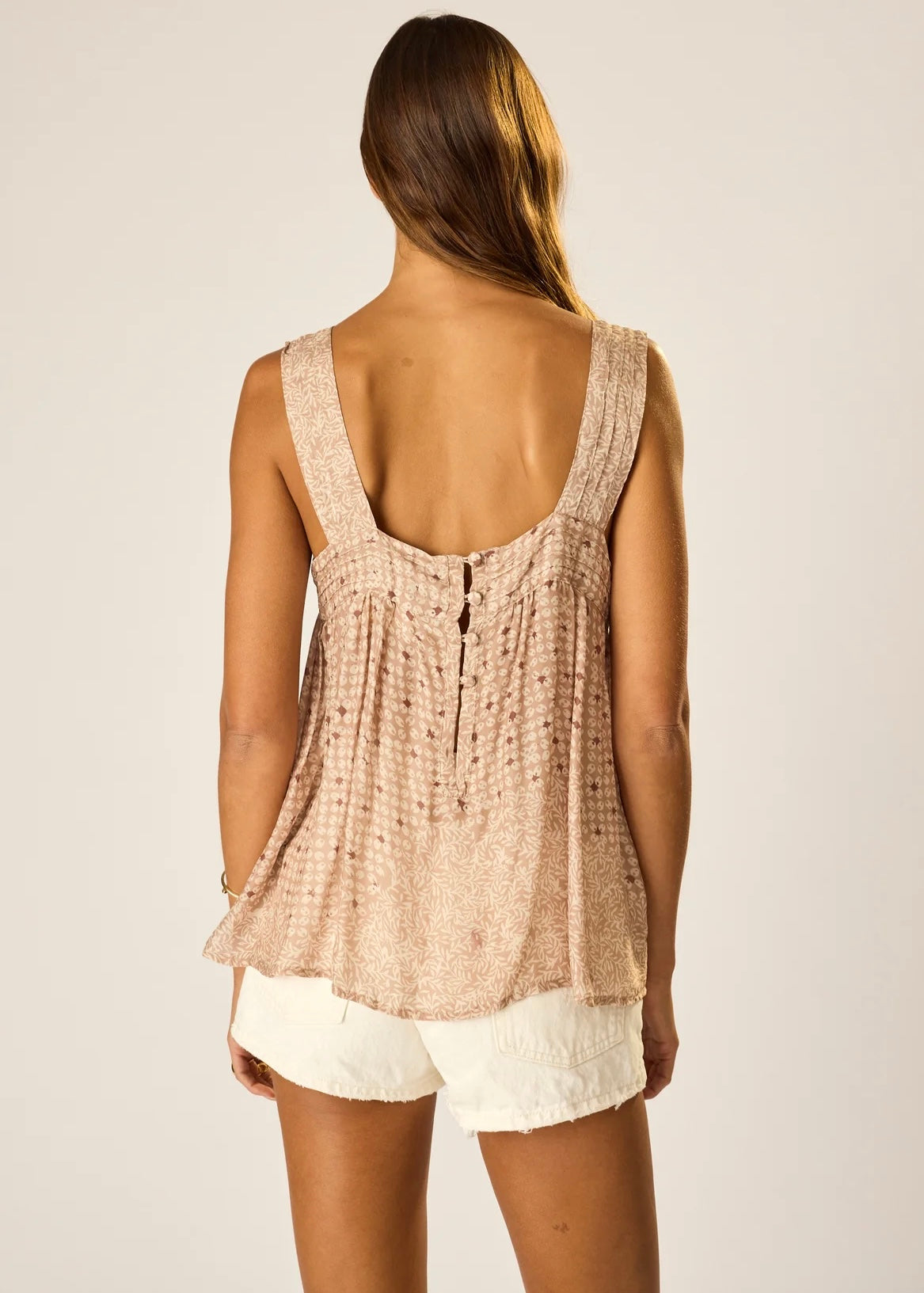 Jasmine Top - Delphi Sand