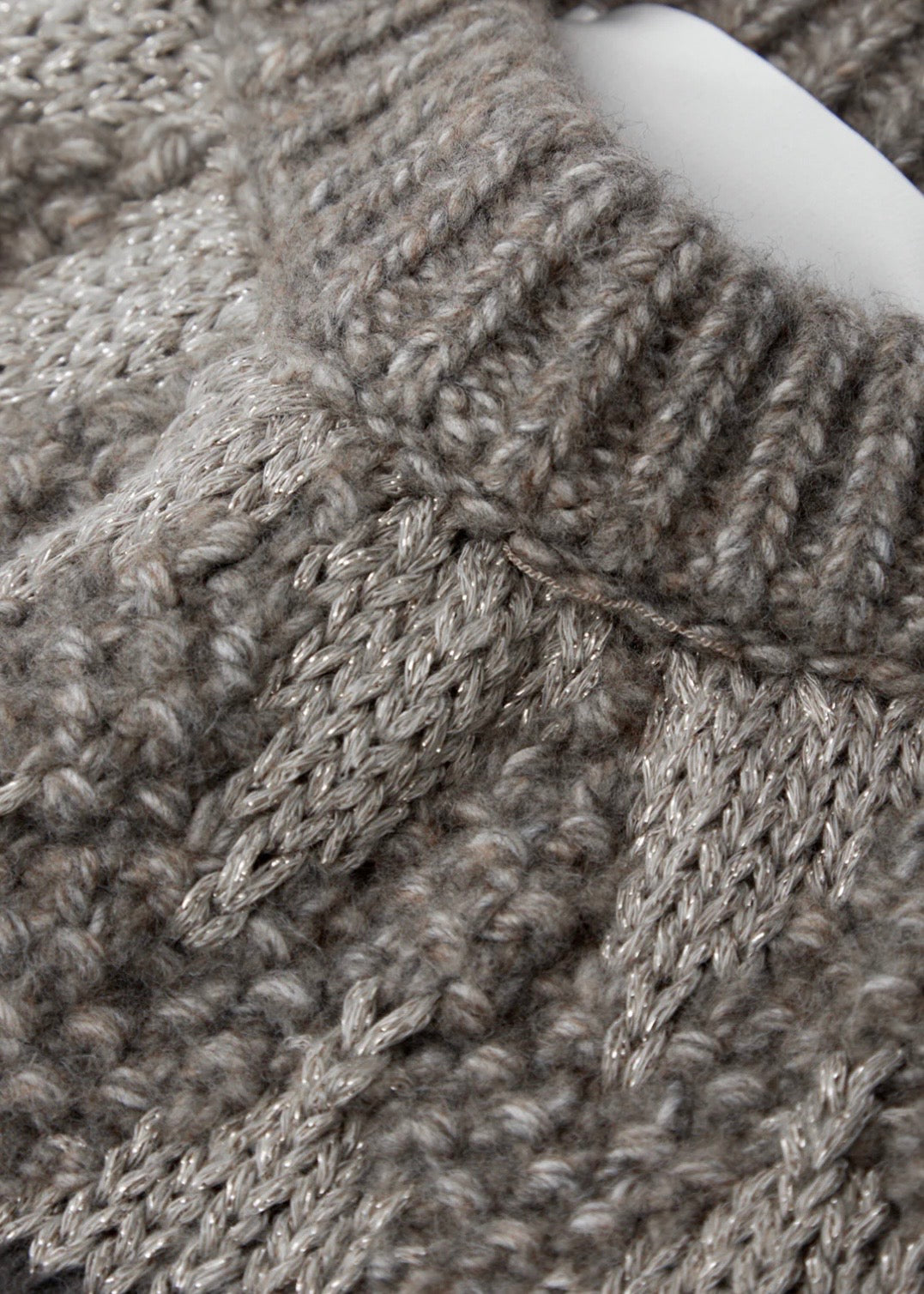 Lea Pattern Pullover - Washed Black