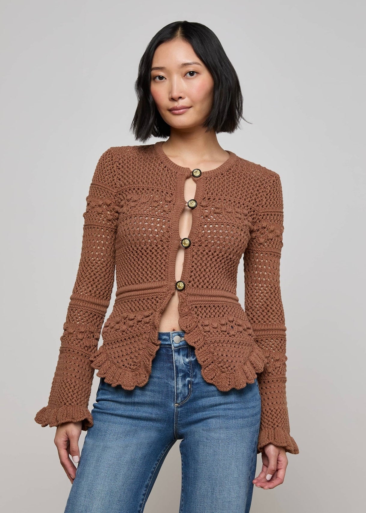 Kiva Open Stitch Cardi