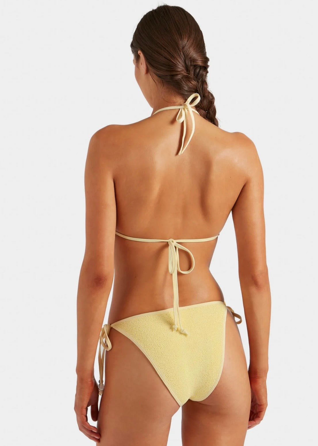 Gina Beaded Bikini - Butter