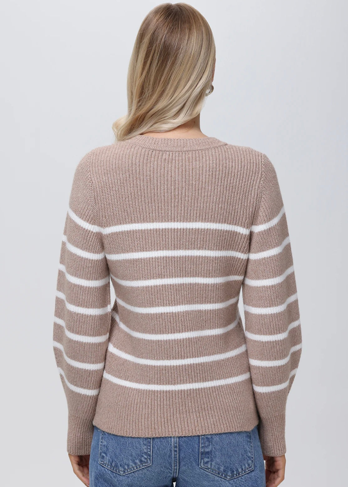 Josie Structured Cardigan - Light Taupe