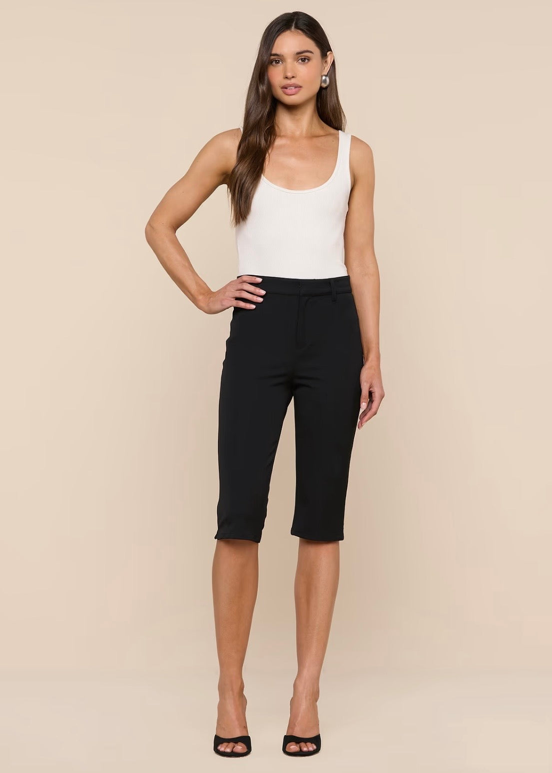 Leni Pedal Pusher - Black