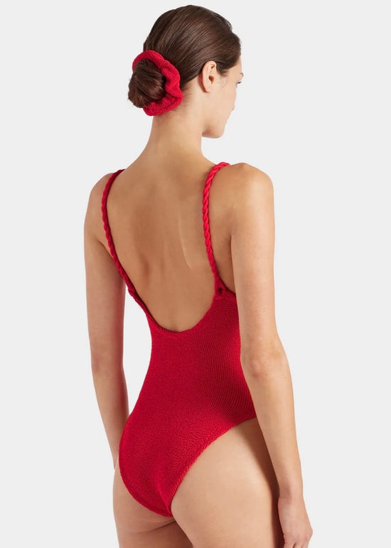 Camille 1 Piece Swimsuit - Red