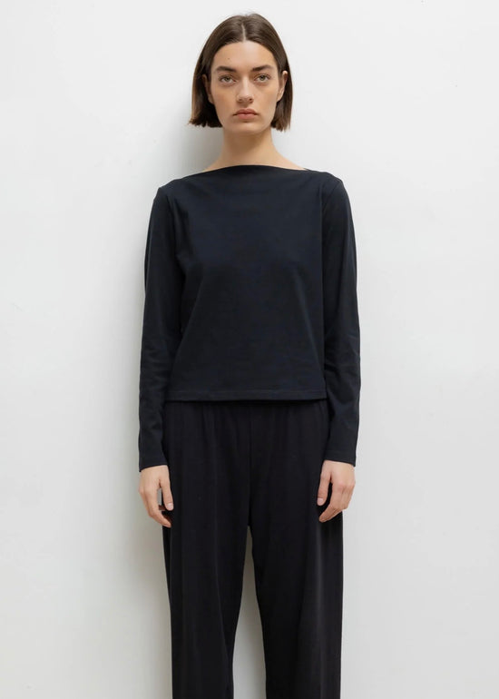 The Margo Boatneck - Black