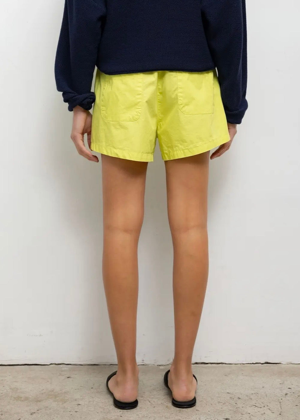 Kyoto Pocket Short - Chartreuse