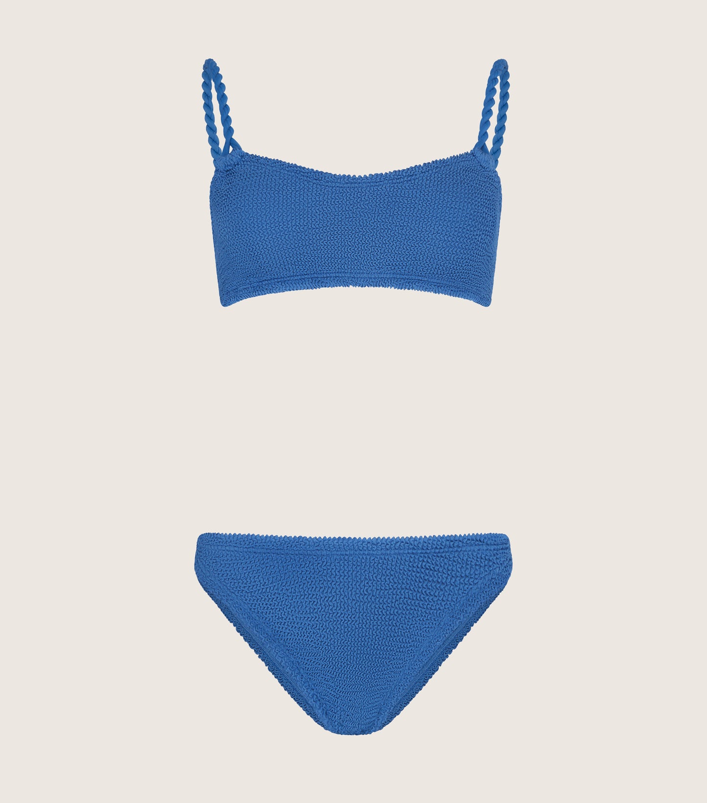 Phoebe Bikini - Metallic Denim