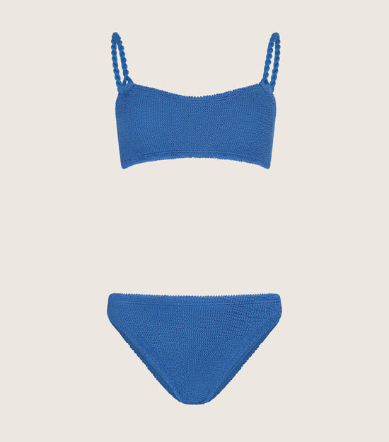 Phoebe Bikini - Metallic Denim