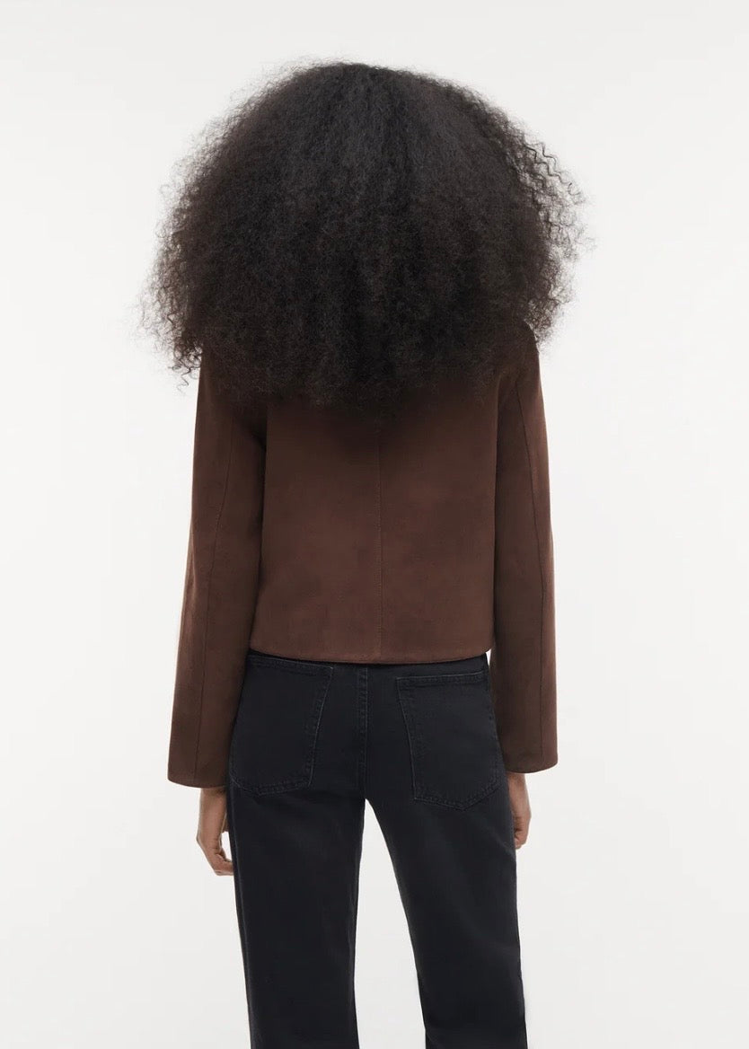 Marley Suede Jacket - Cacao