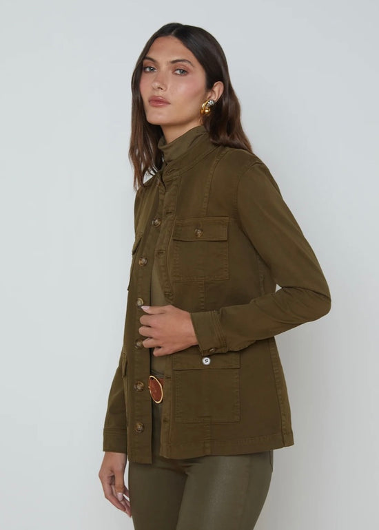 Eudice Utility Jacket - Khaki