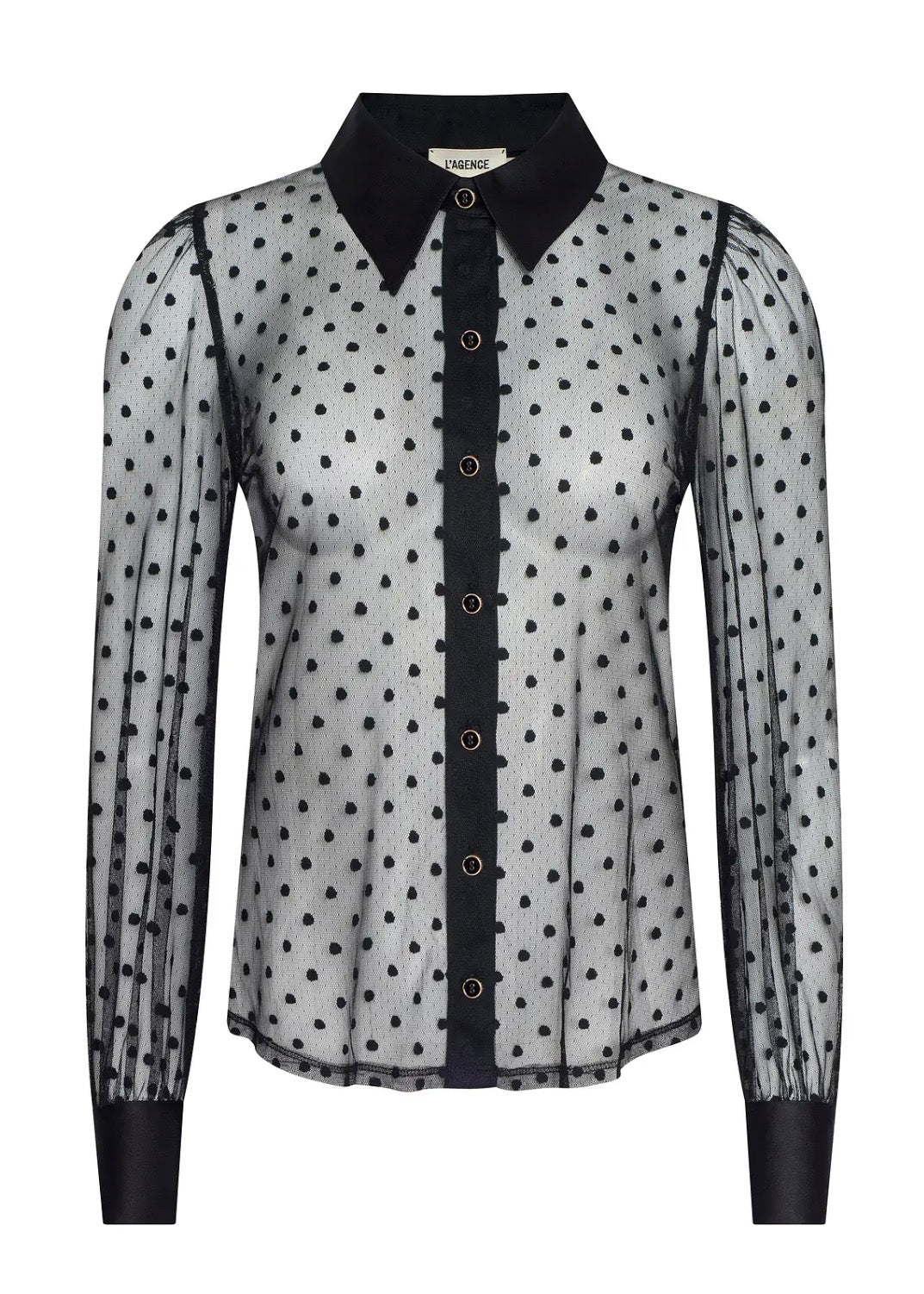 Sophie L/S Blouse - Black