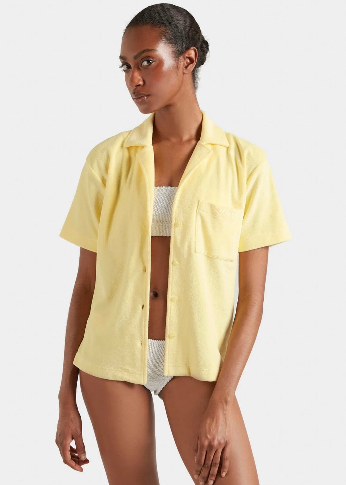 Terry Resort Shirt - Butter