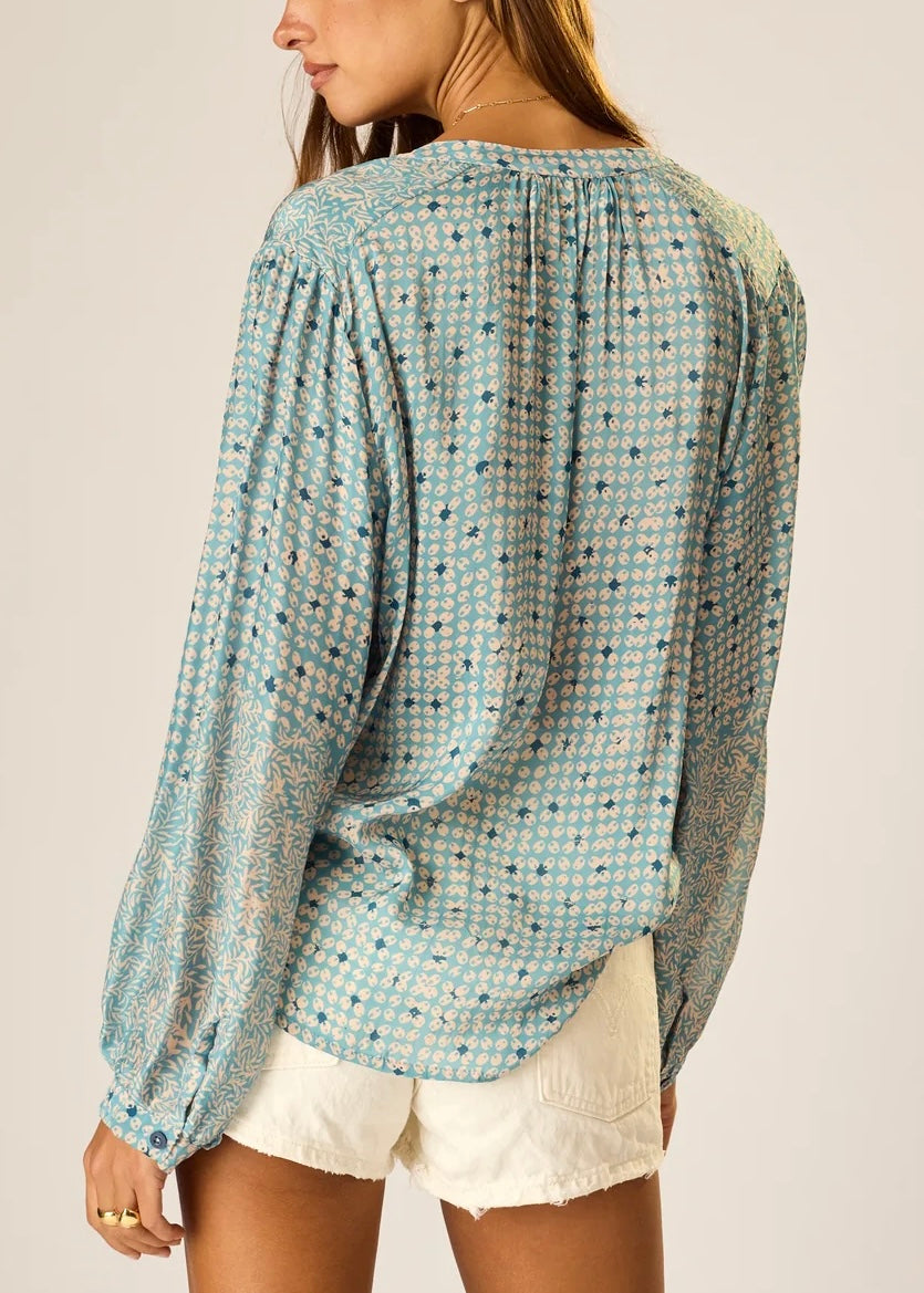 Tolan Shirt - Delphi Sky