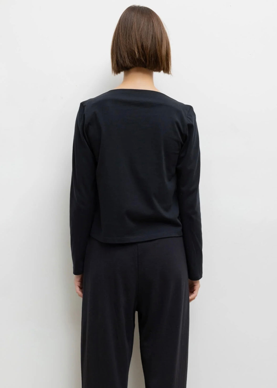 The Margo Boatneck - Black