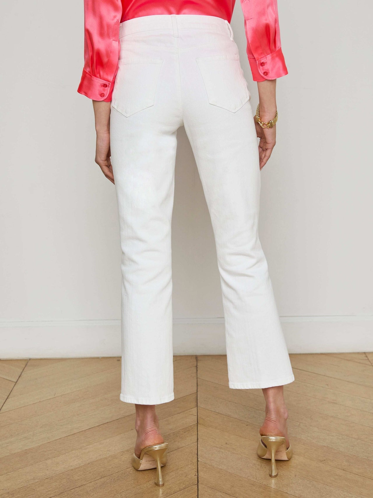 Noya H/R Patch Pocket Jean - Blanc