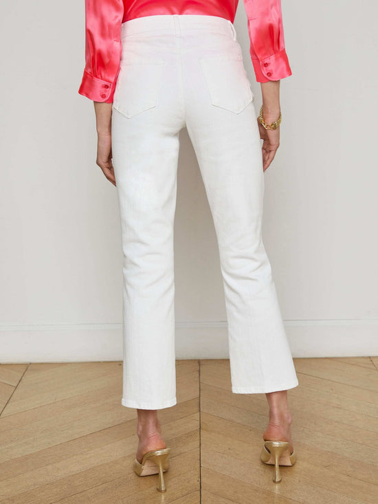 Noya H/R Patch Pocket Jean - Blanc