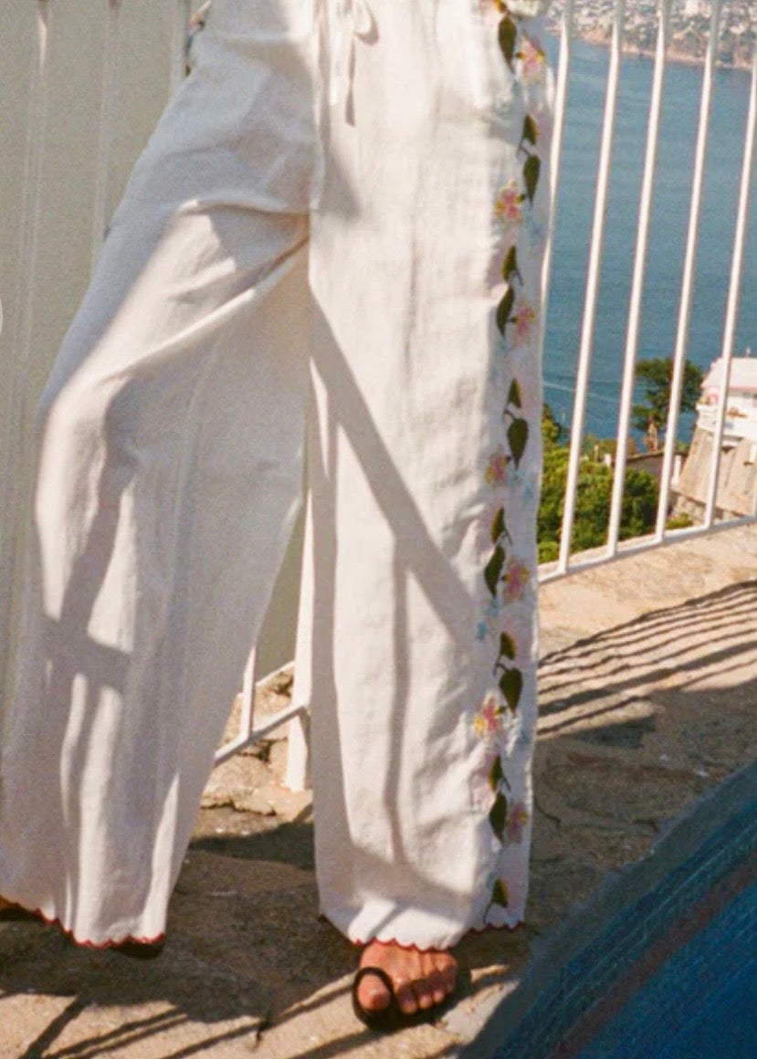 Ermmano Pant - White