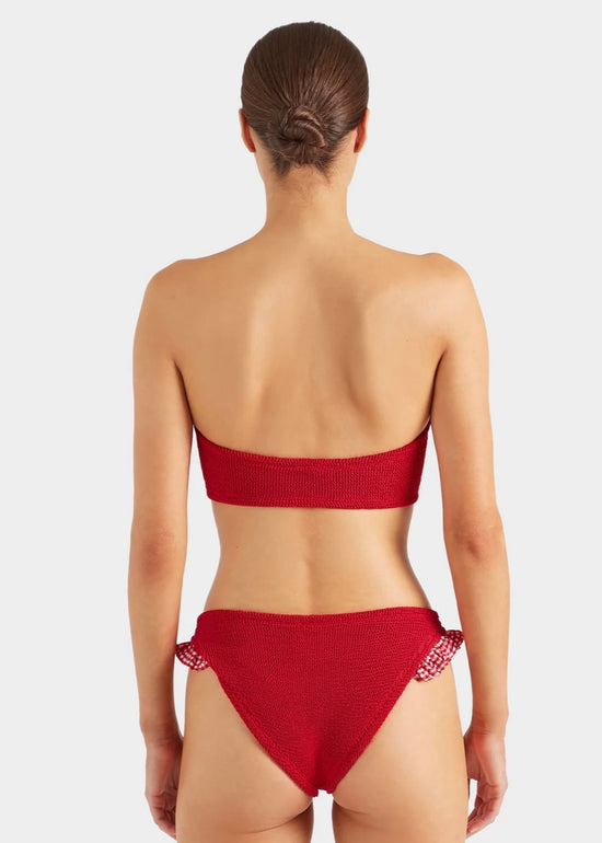 Jean Bikini - Red/Gingham