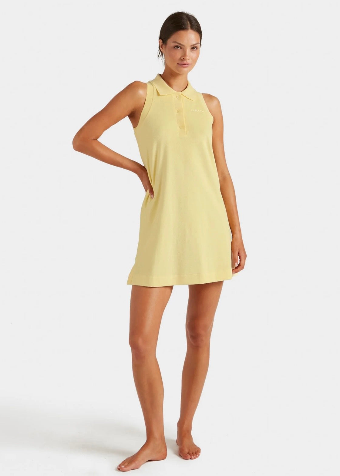 Terry Resort Dress - Butter