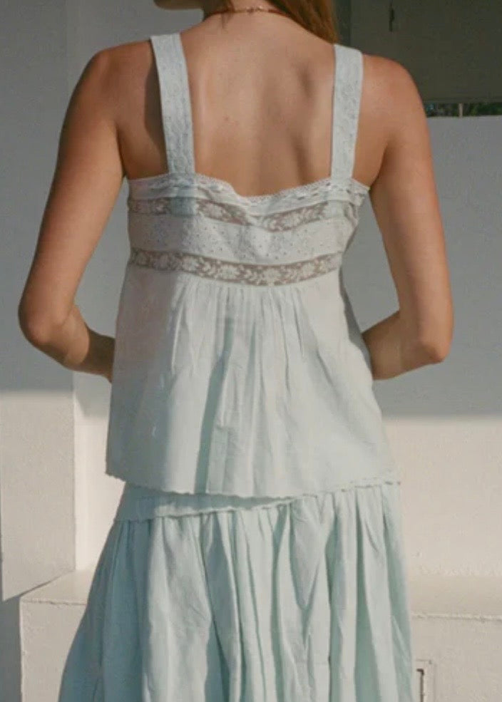 Euri Tank Top - Baby Blue