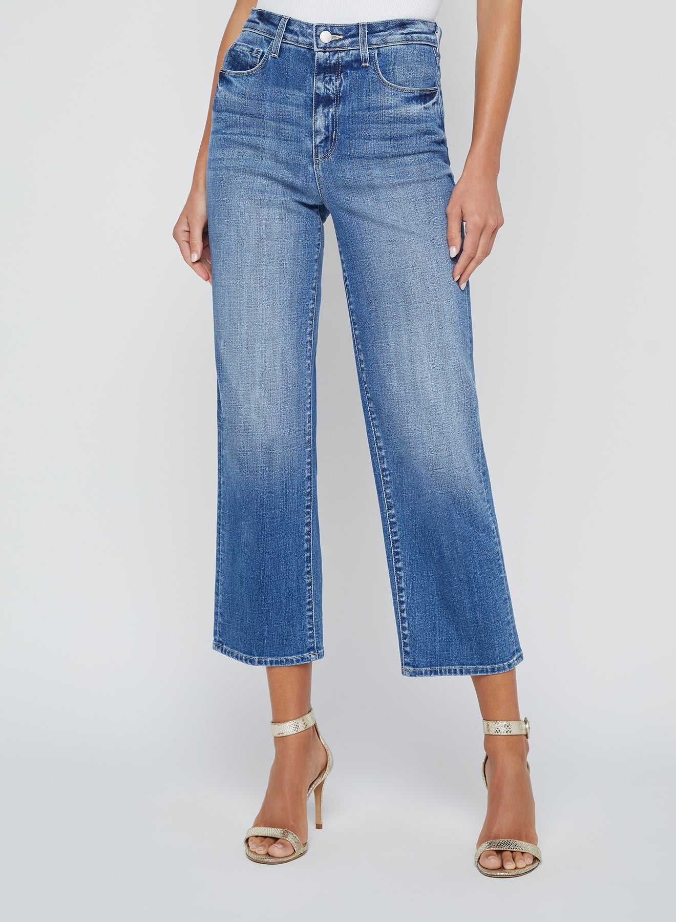June Ultra High Rise Crop Stovepipe Jean - Huxley