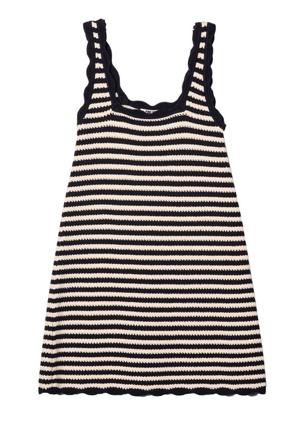 Domeka Dress - Stripe