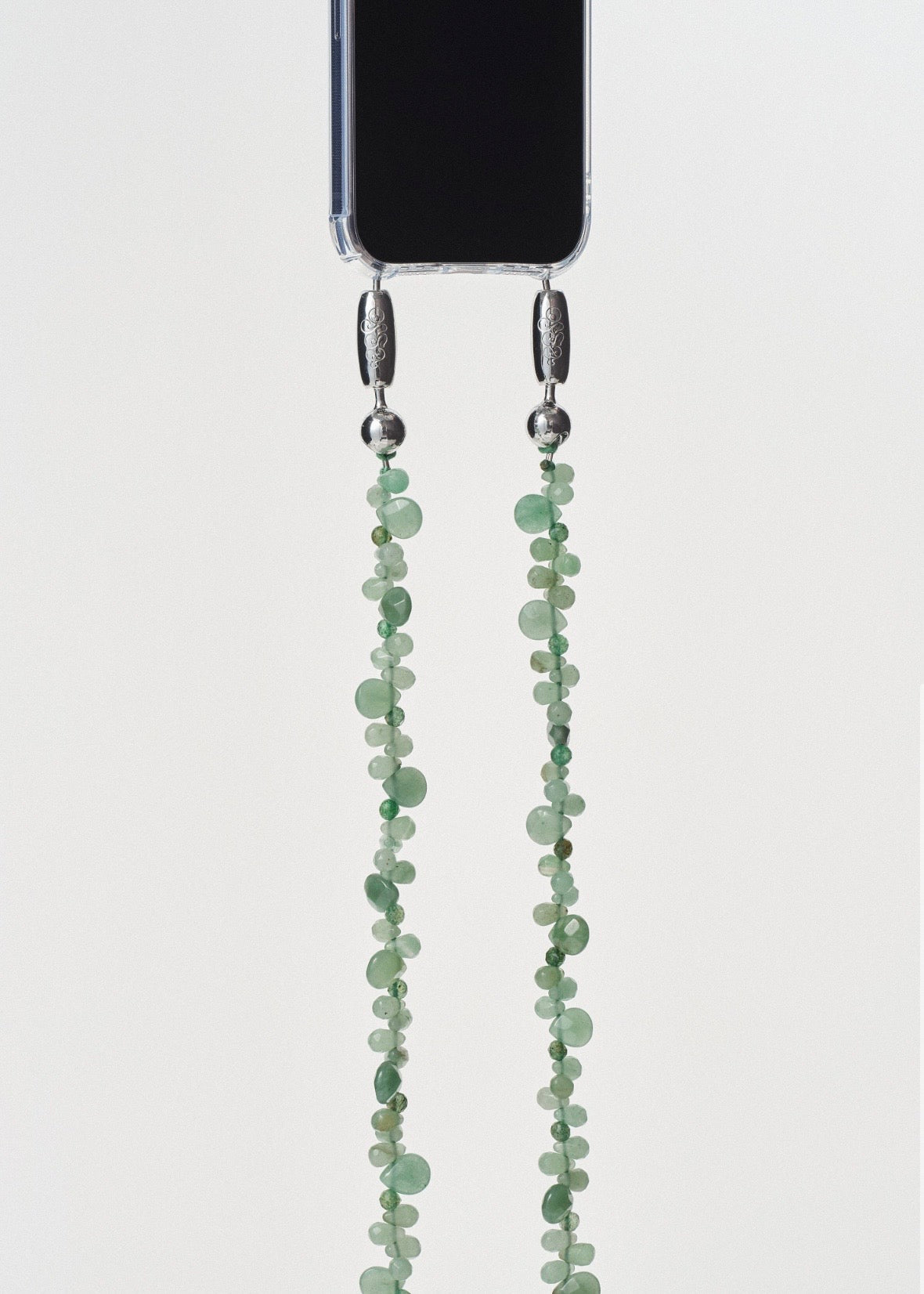 Faceted Gemstone Crossbody - Aventurine