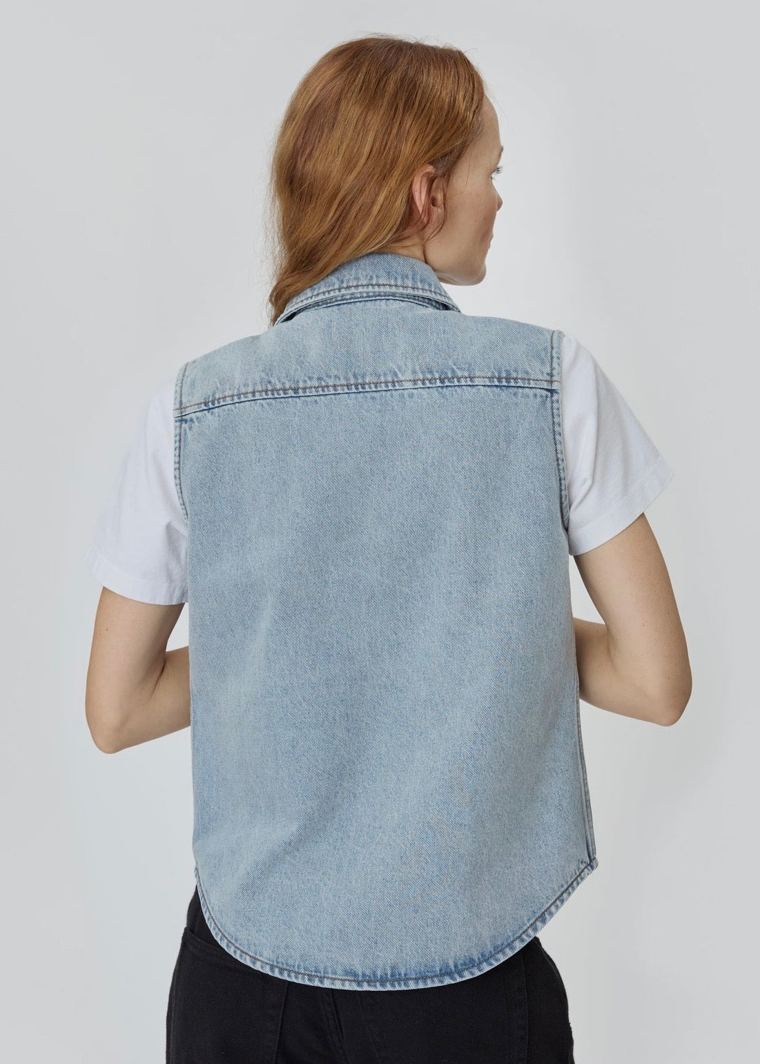 Emma Top - Vintage Blue