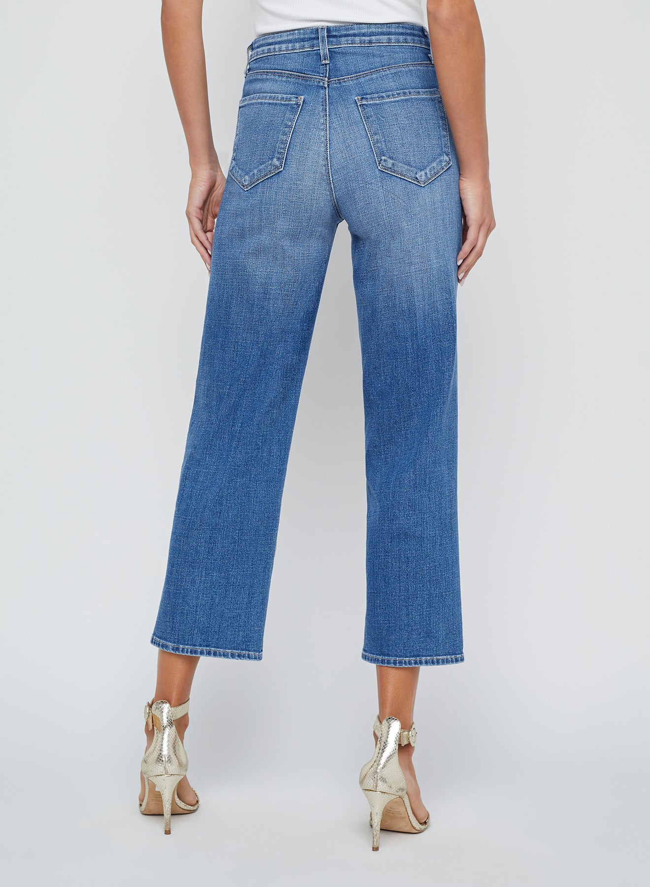 June Ultra High Rise Crop Stovepipe Jean - Huxley