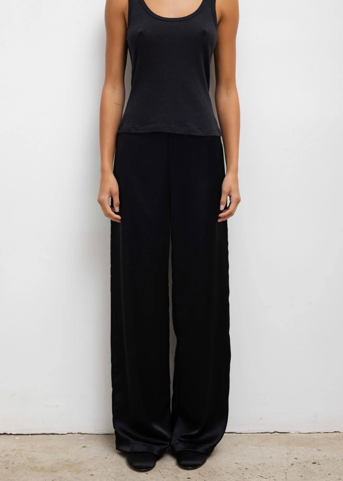 Barb Wide Leg Pant - Black
