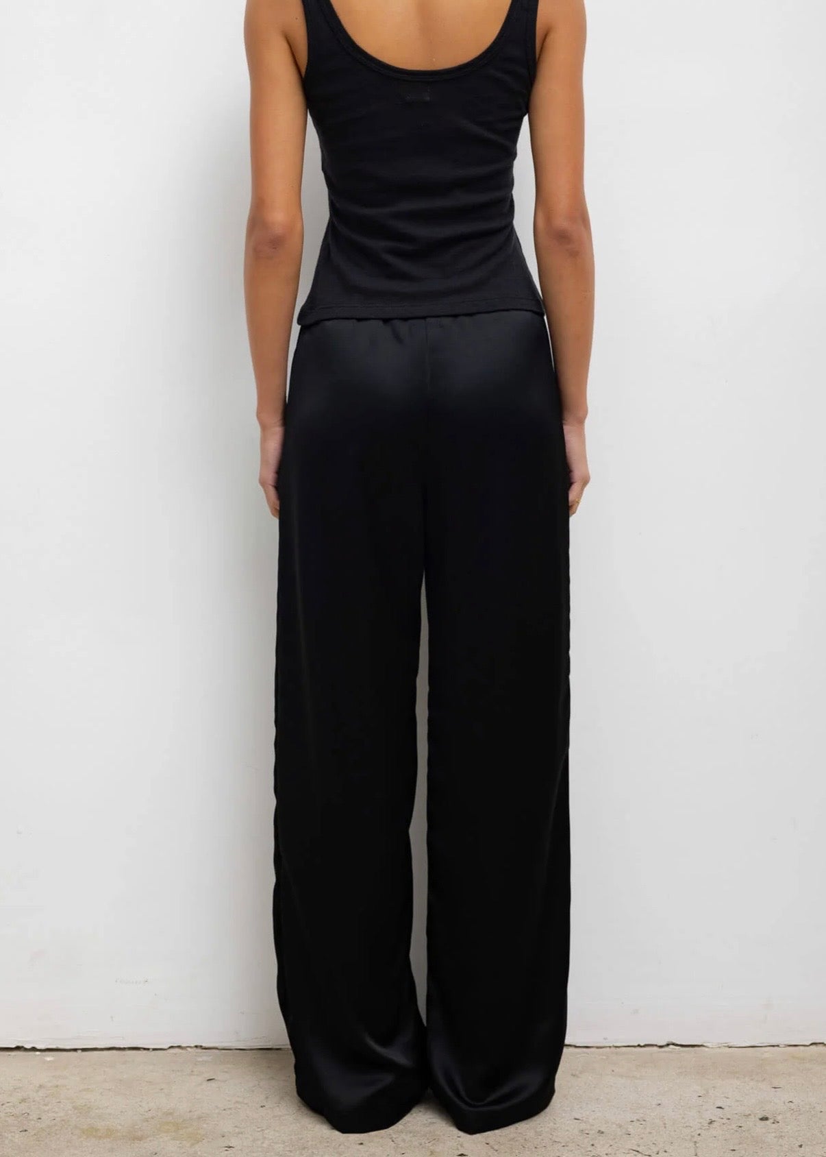 Barb Wide Leg Pant - Black