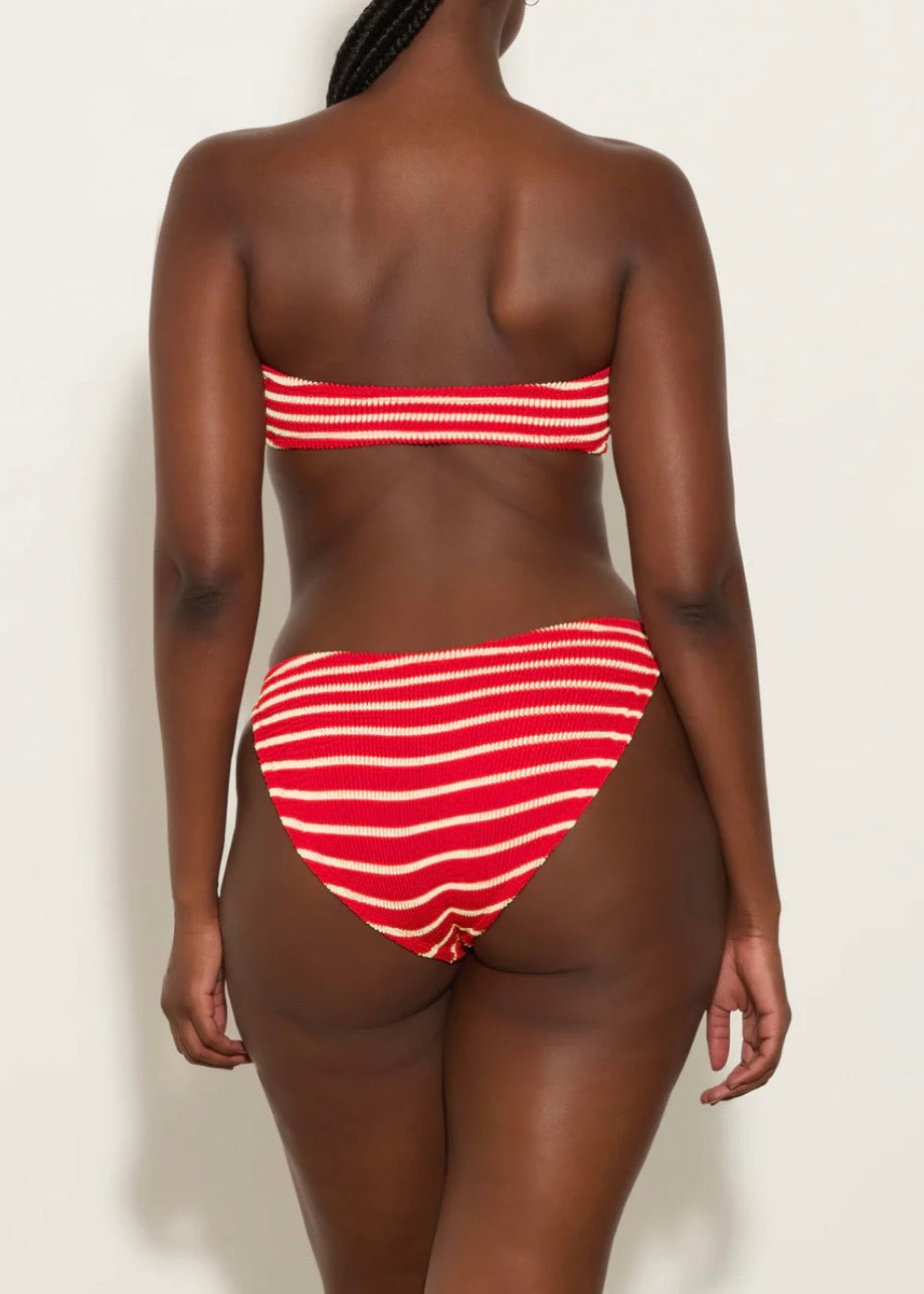 Jean Bikini - Red Stripe