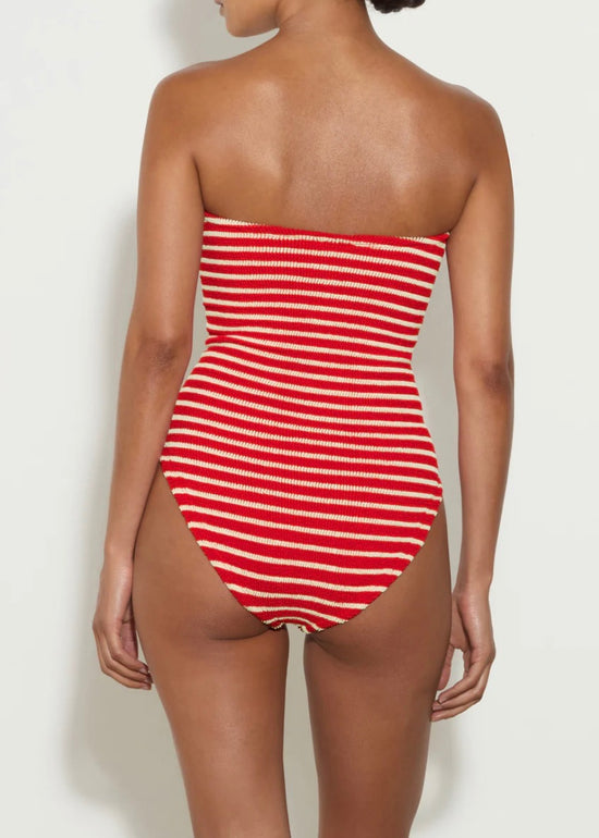 Brooke Swimsuit - Red Stripe