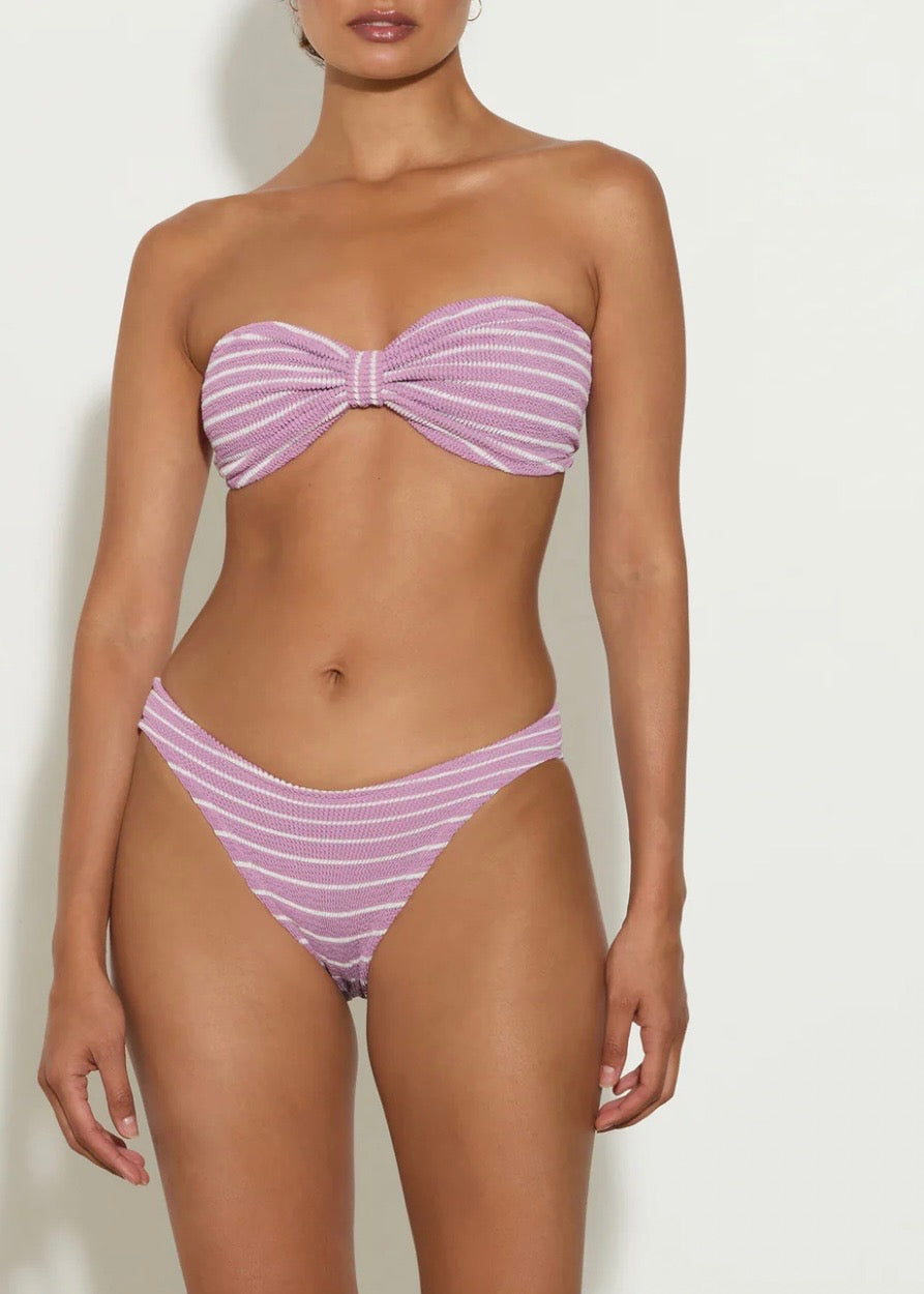 Jean Bikini - Lilac Stripe