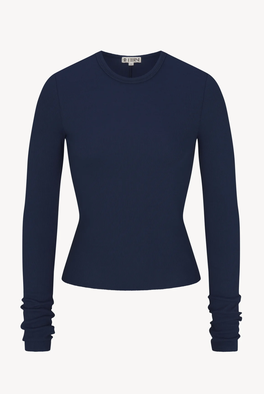 L/S Fitted Top - Navy