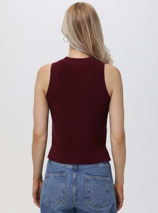 Demi Tank - Oxblood