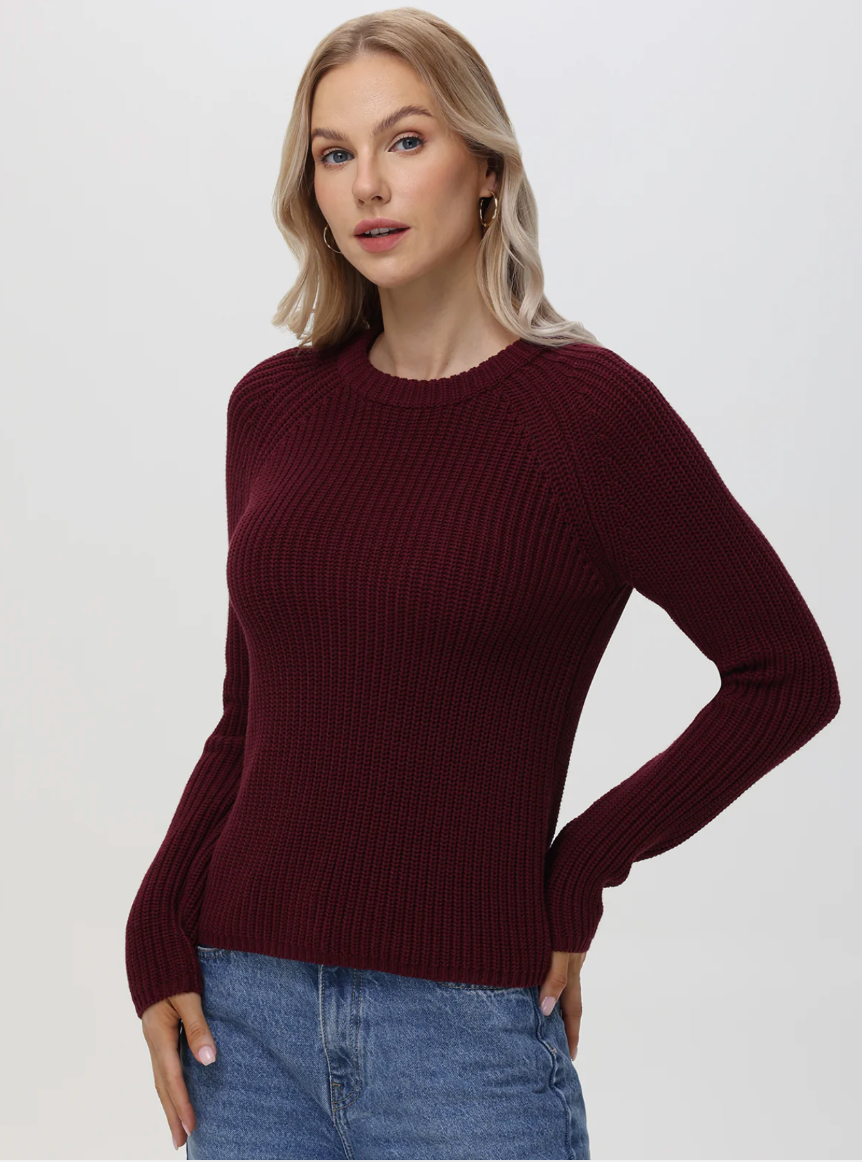 Jane Pullover - Oxblood