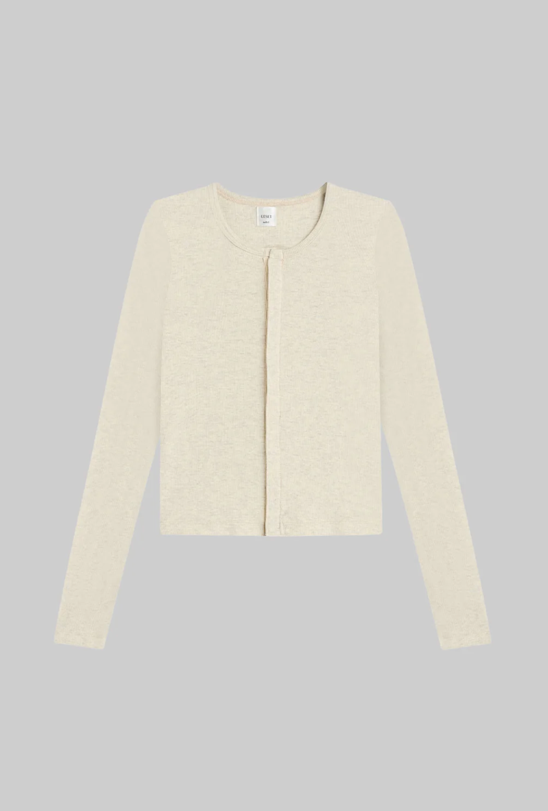 The Kelly Long Sleeve Snap Down - Oatmeal